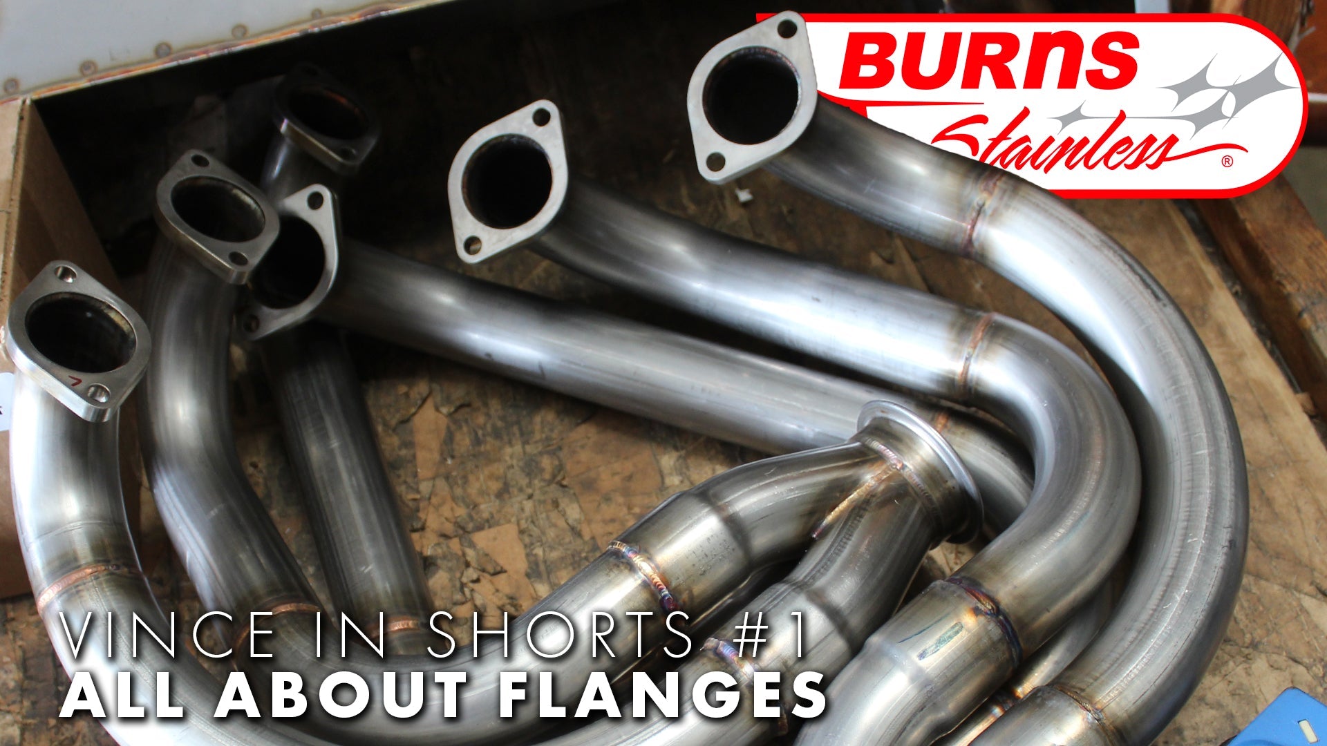 Exhaust Header Flanges, Vince In Shorts - 1st Edition