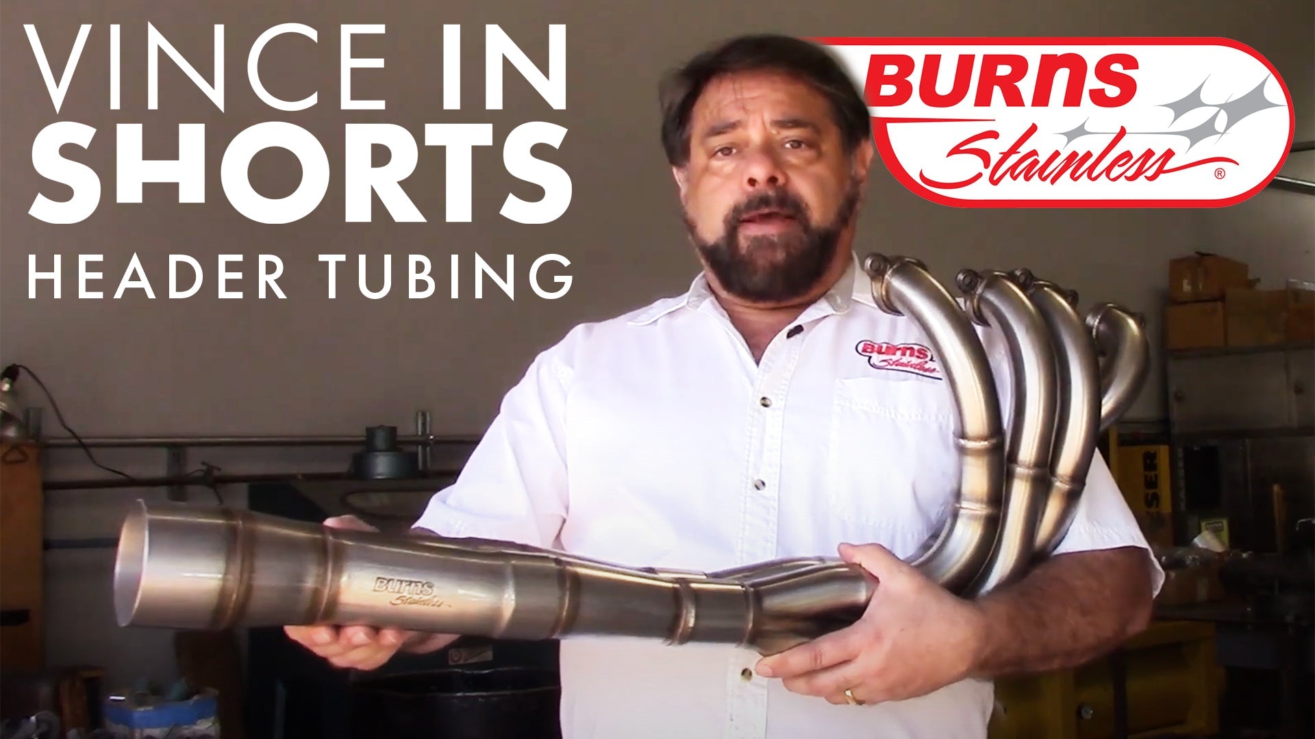 Exhaust Header Tubing - Vince In Shorts 3