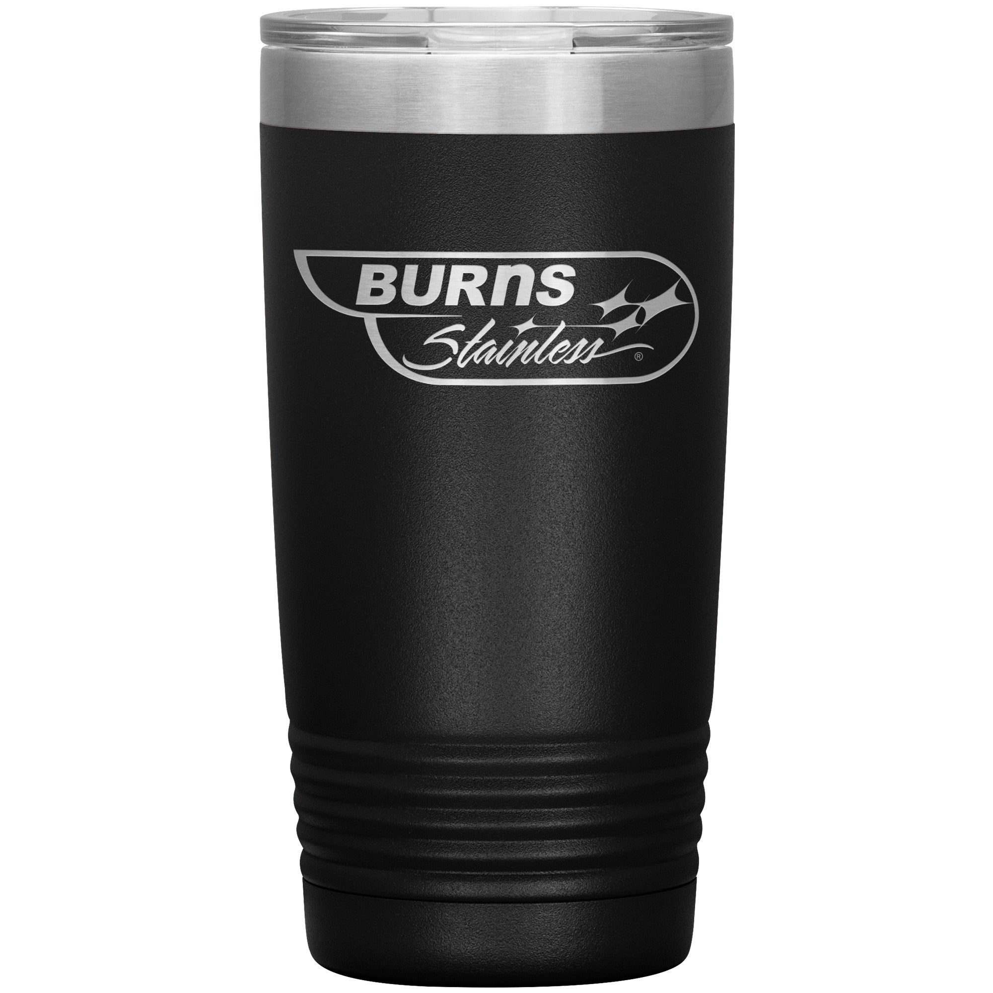 Burns Stainless 20oz Insulated Tumbler