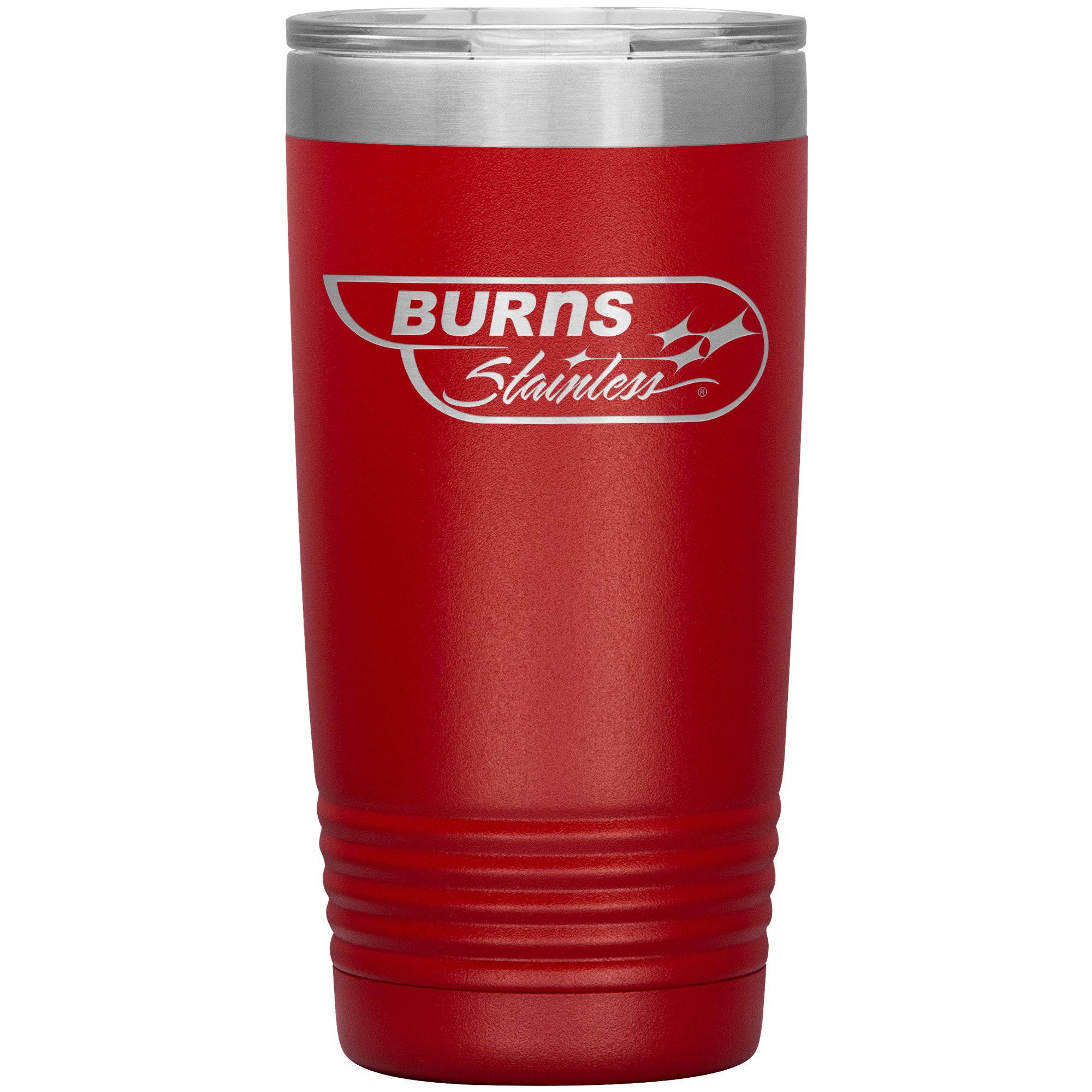 Burns Stainless 20oz Insulated Tumbler