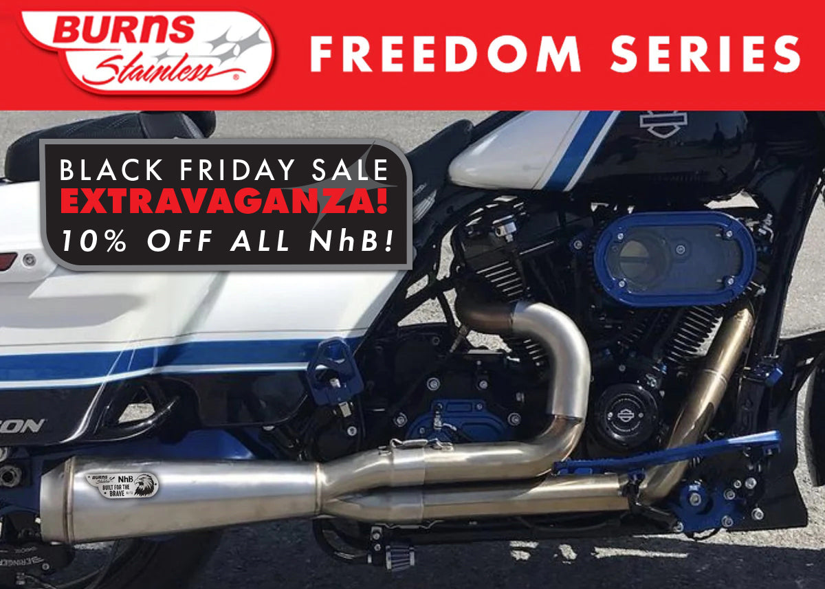 NEW Limited Edition NhB Freedom Series "Built for the Brave" for M8 Baggers