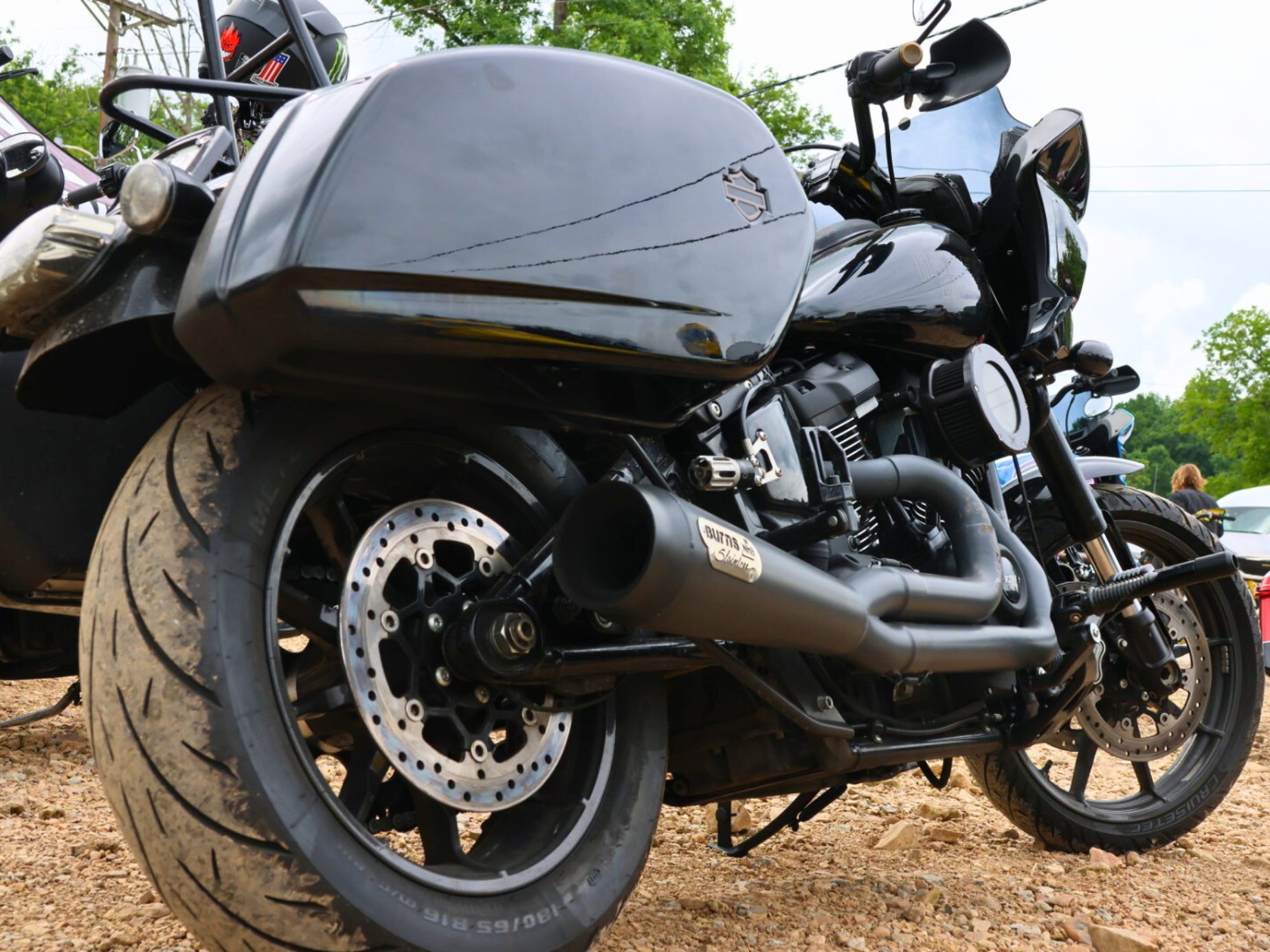 NhB Exhaust for M8 Baggers