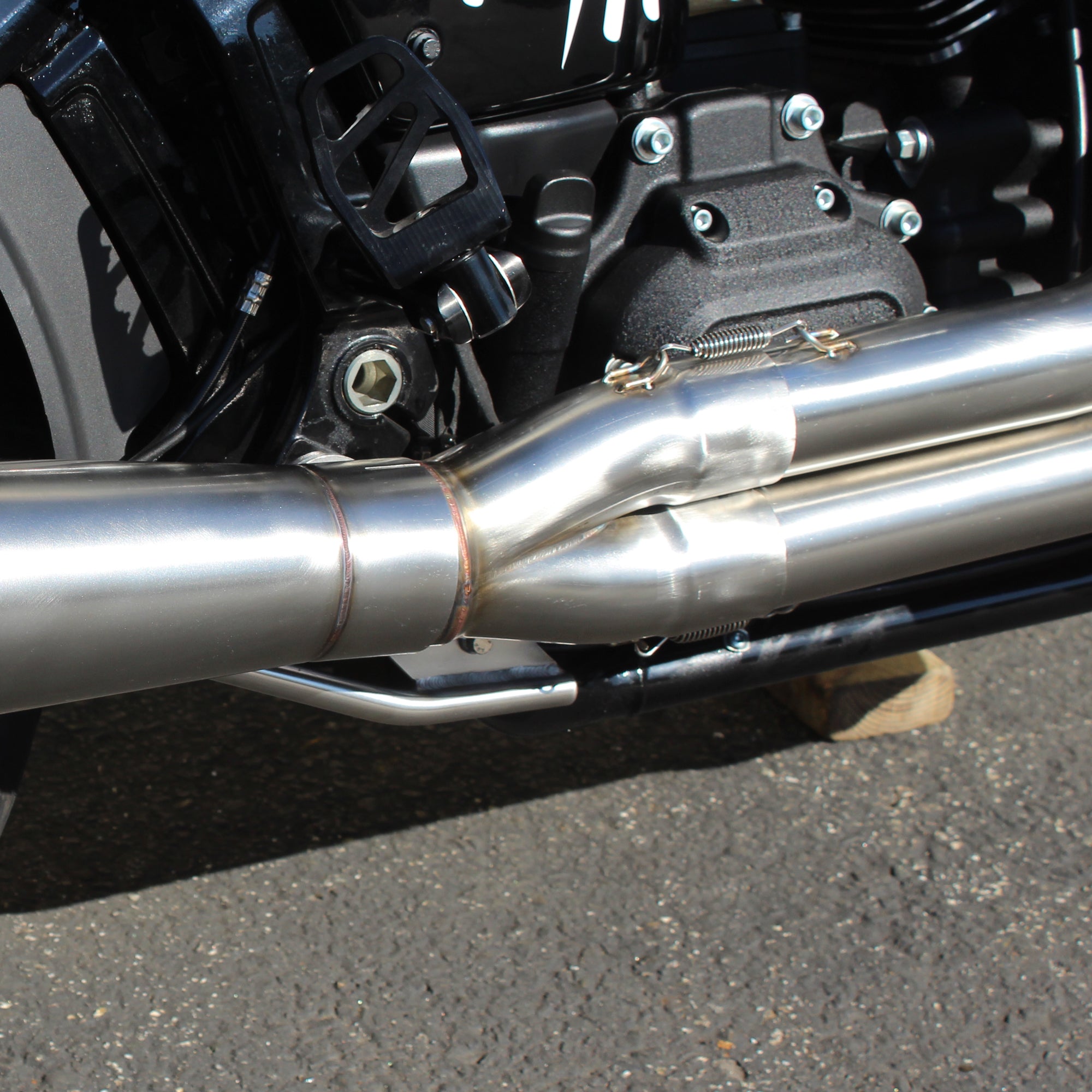 NhB Exhaust for M8 Low Rider S / ST (LrS)