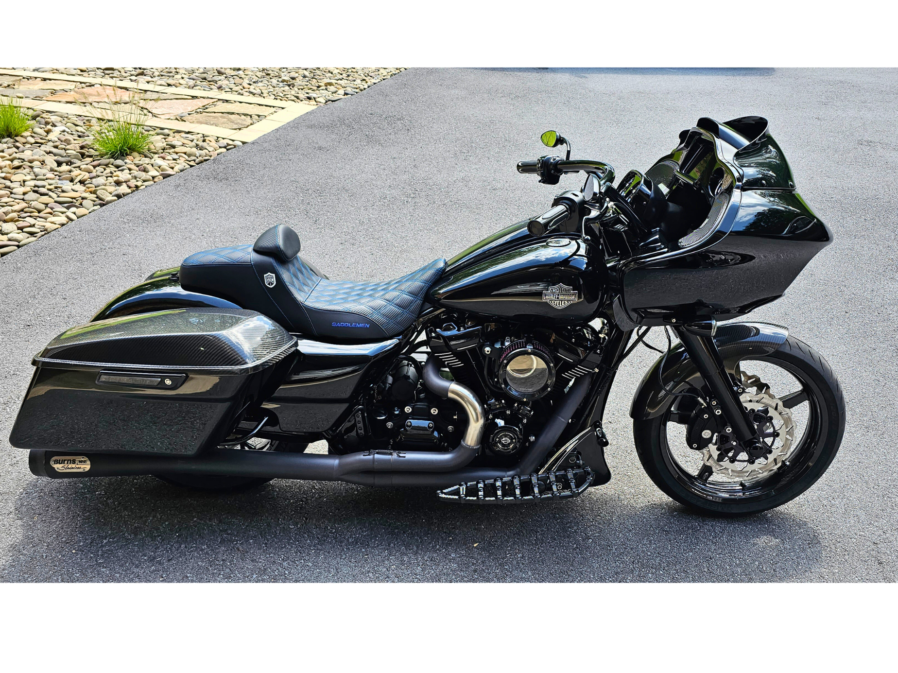 NhB Exhaust for M8 Baggers