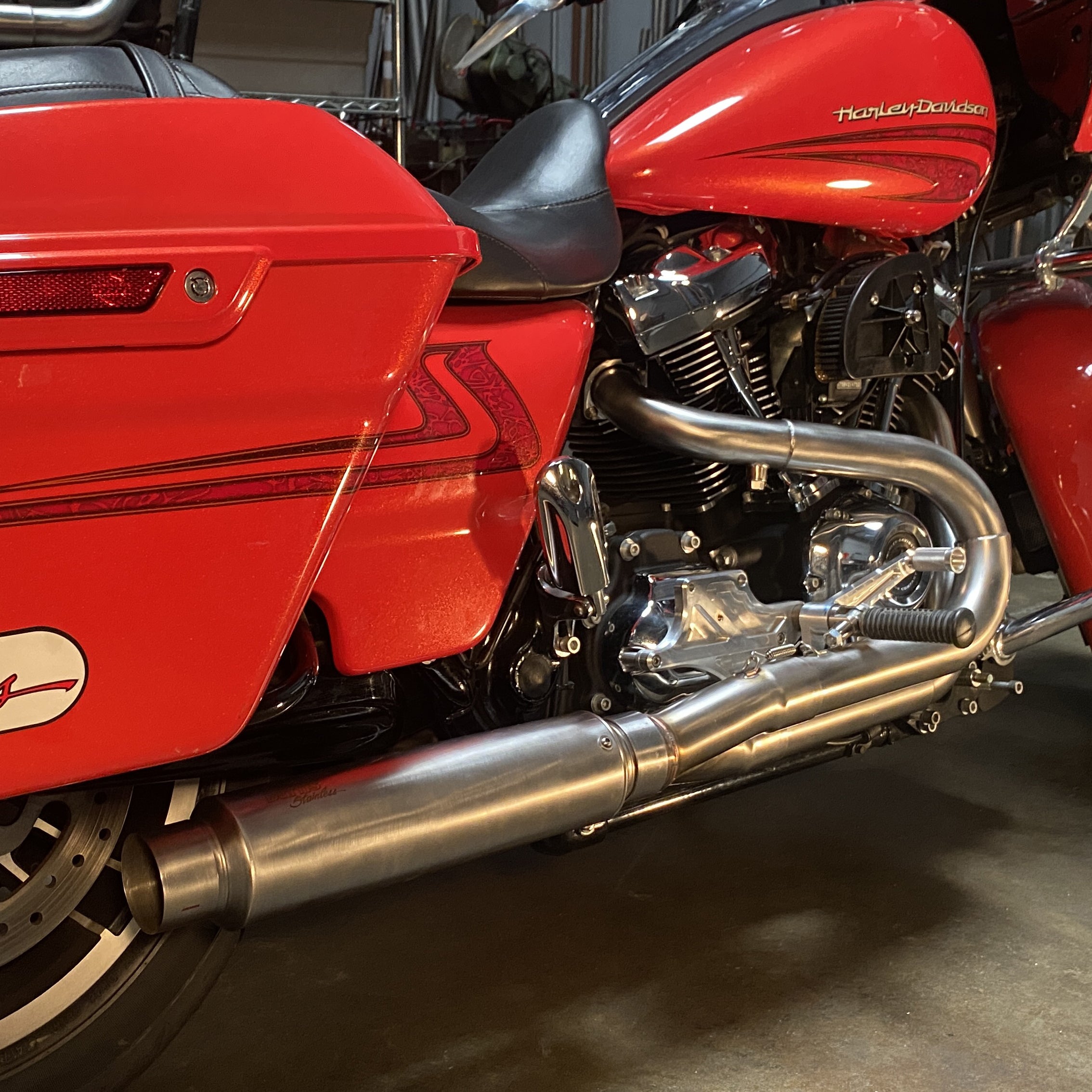 Mid-Control Performance (McP) for Harley M8 124+cid Touring with Mid-Controls