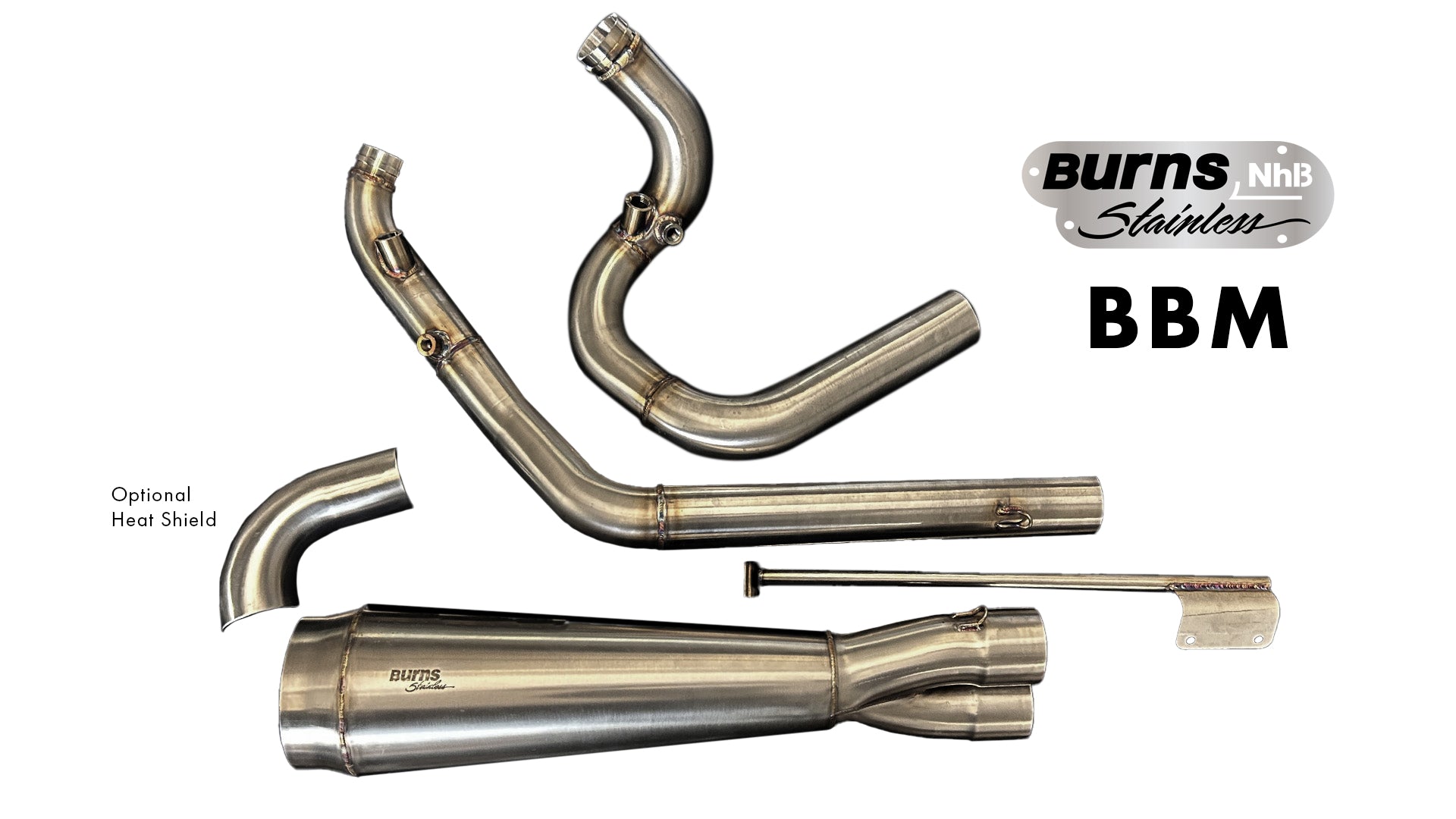 NhB Exhaust for M8 Baggers