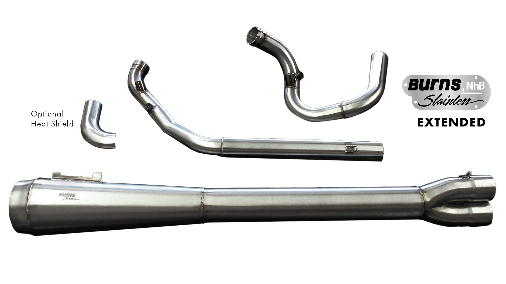 NhB Exhaust for M8 Baggers