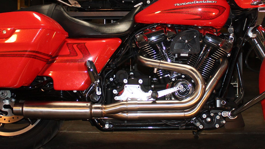 Burns Stainless NhB Mid-Control-Performance McP Harley Exhaust