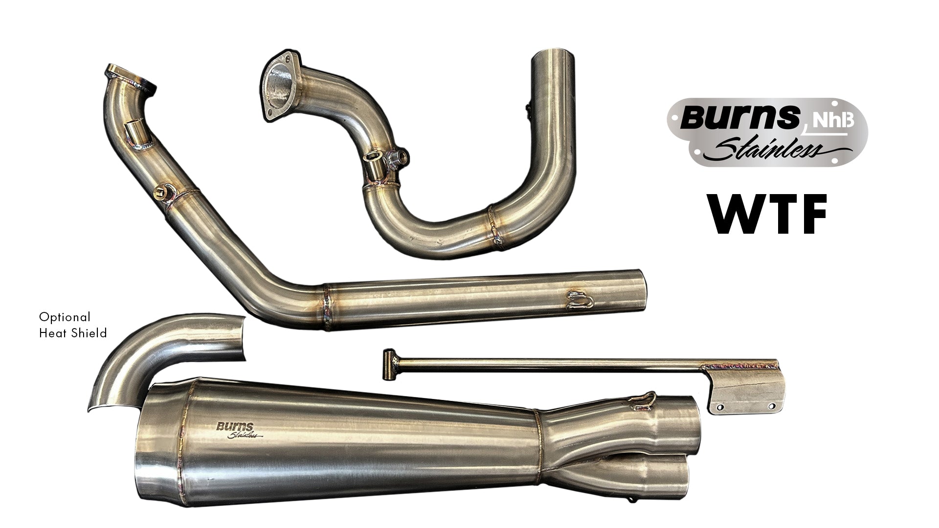 NhB Exhaust for M8 Baggers