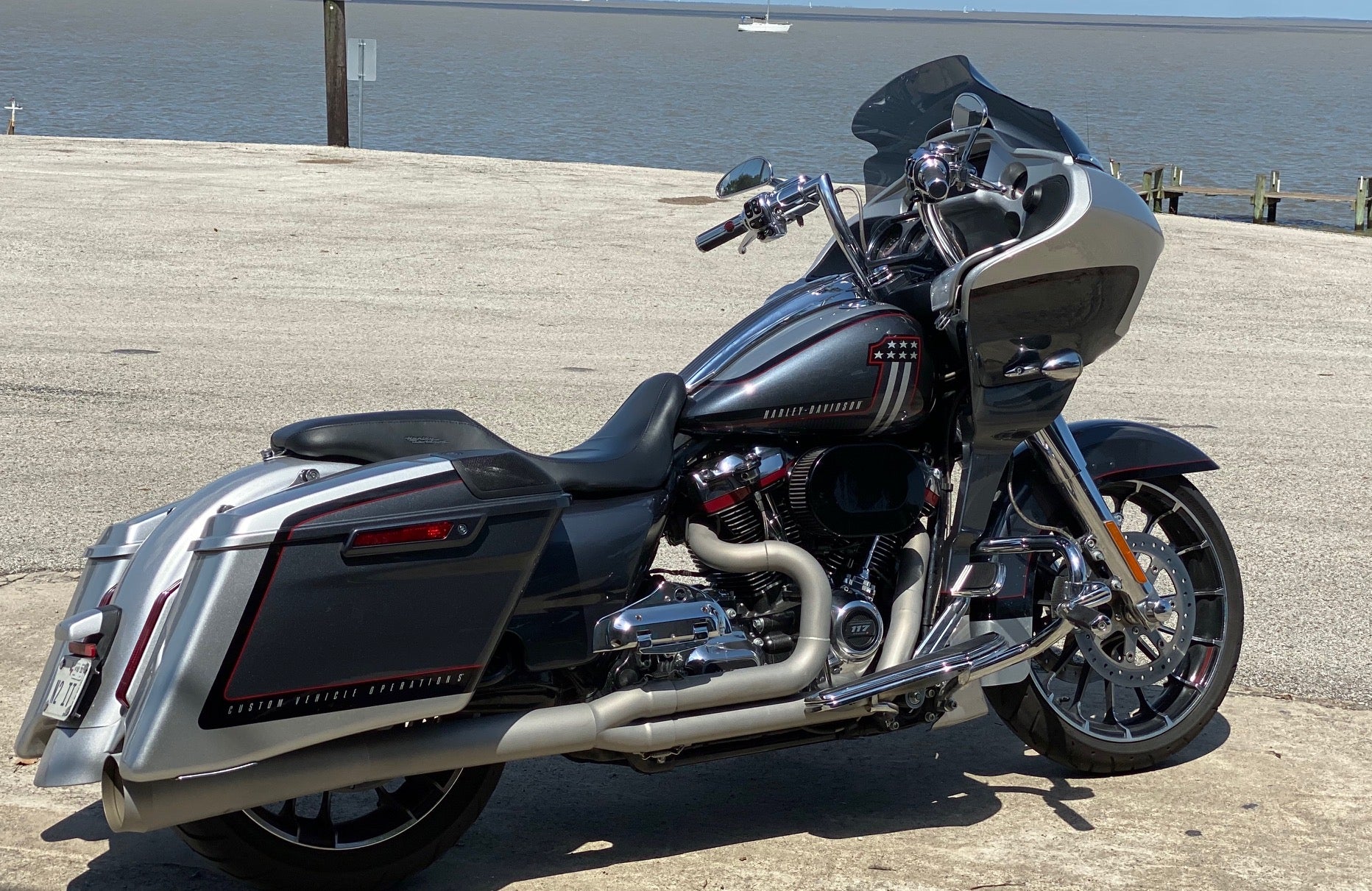 NhB Muffler Exhaust for Baggers