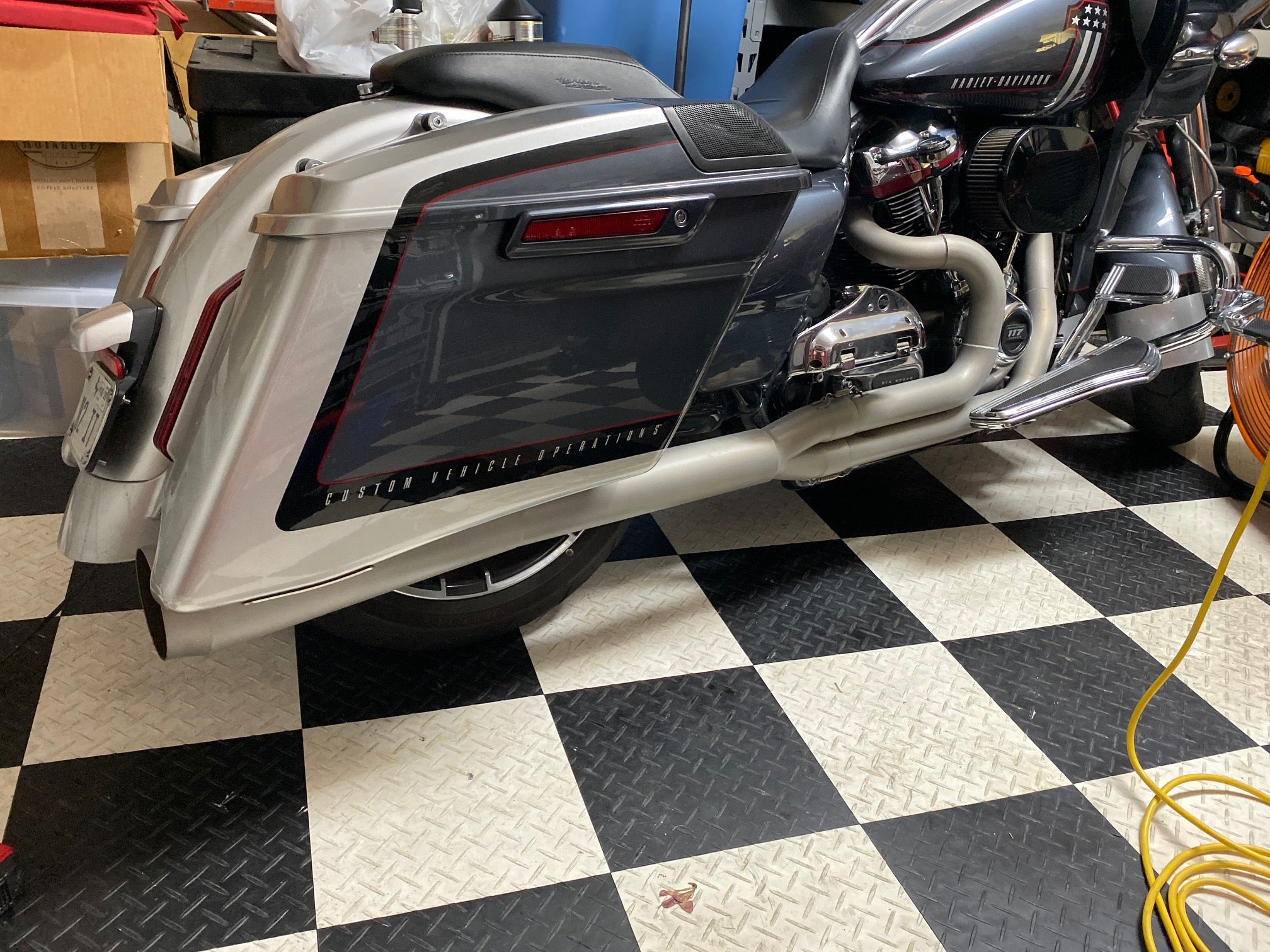 NhB Muffler Exhaust for Baggers