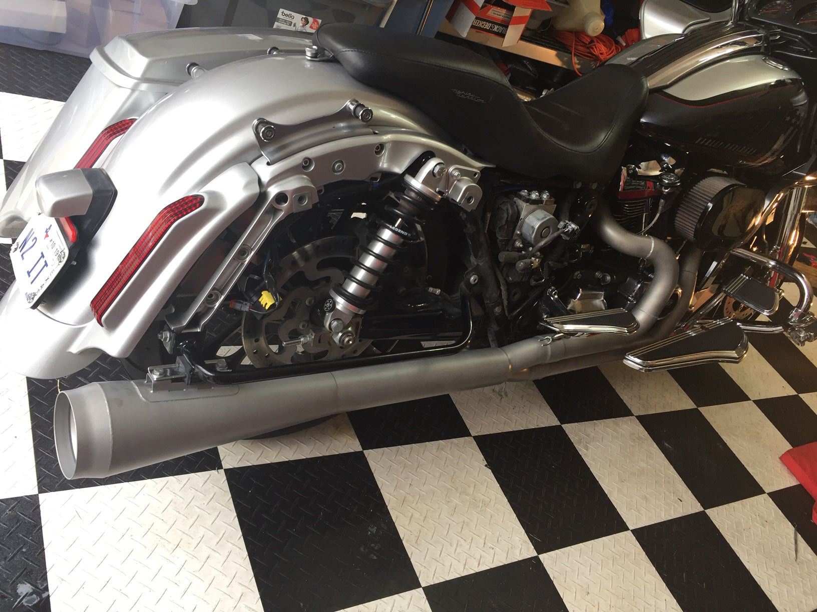 NhB Muffler Exhaust for Baggers