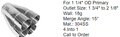 4 into 1 merge collector