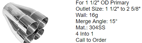 4 into 1 merge collector