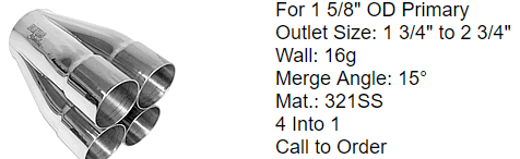 4 into 1 merge collector