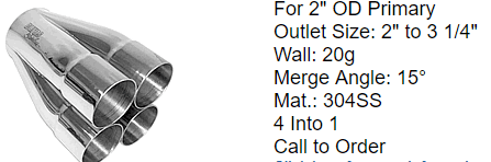 4 into 1 merge collector