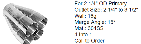 4 into 1 merge collector