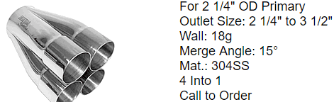 4 into 1 merge collector