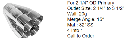 4 into 1 merge collector