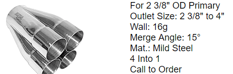 4 into 1 merge collector