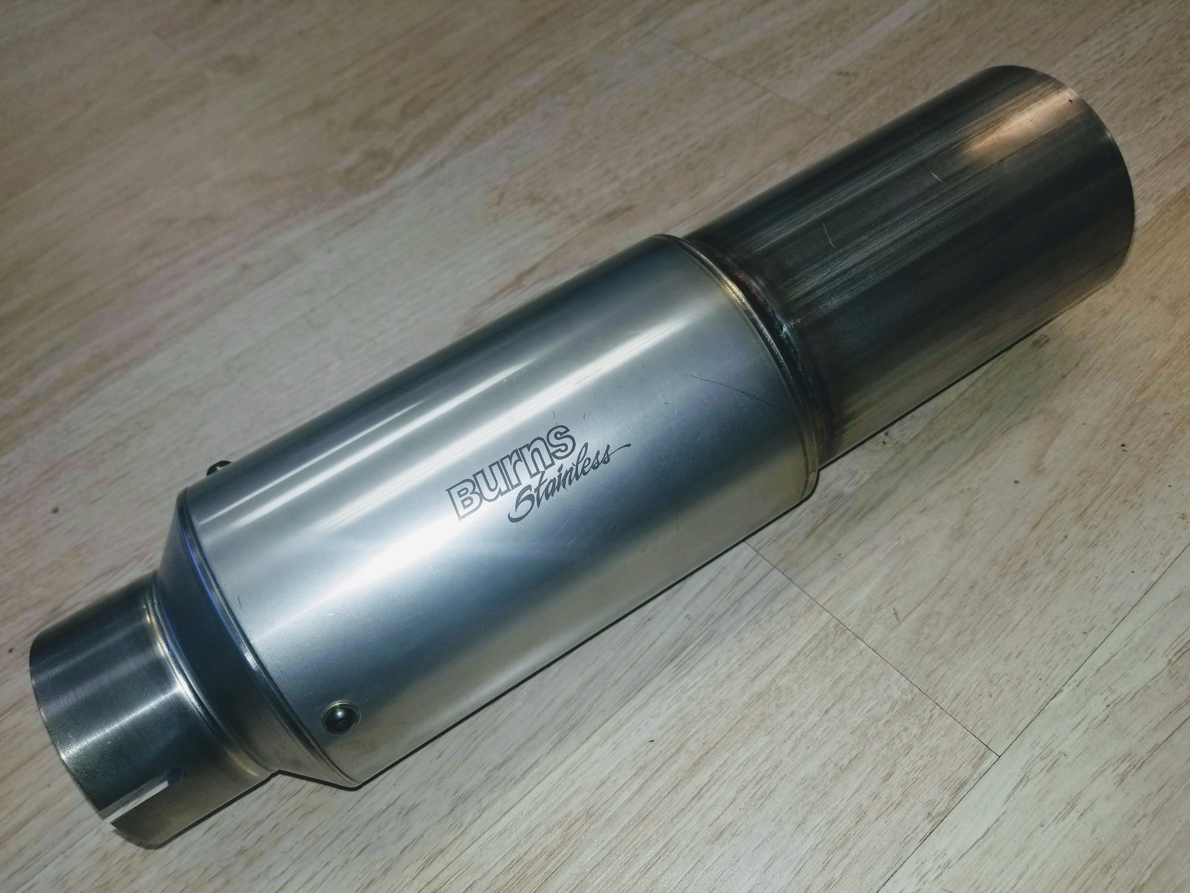 1 stage race muffler