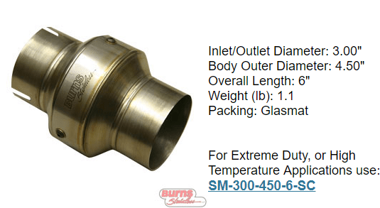 1 stage race muffler