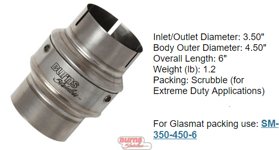 1 stage race muffler