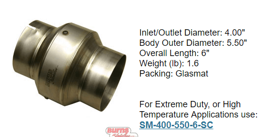 1 stage race muffler