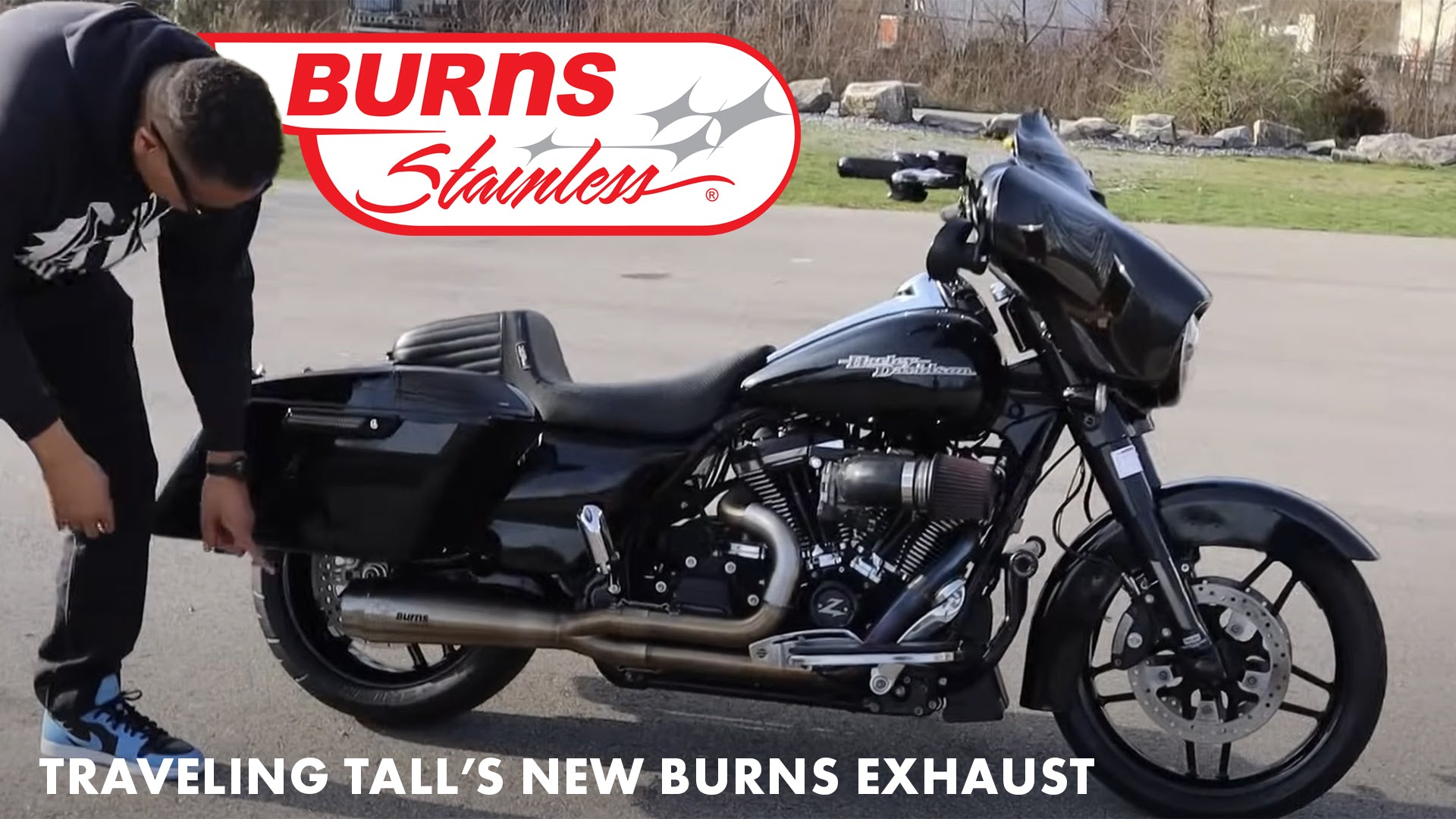 Traveling Tall Shares His New Burns Exhaust