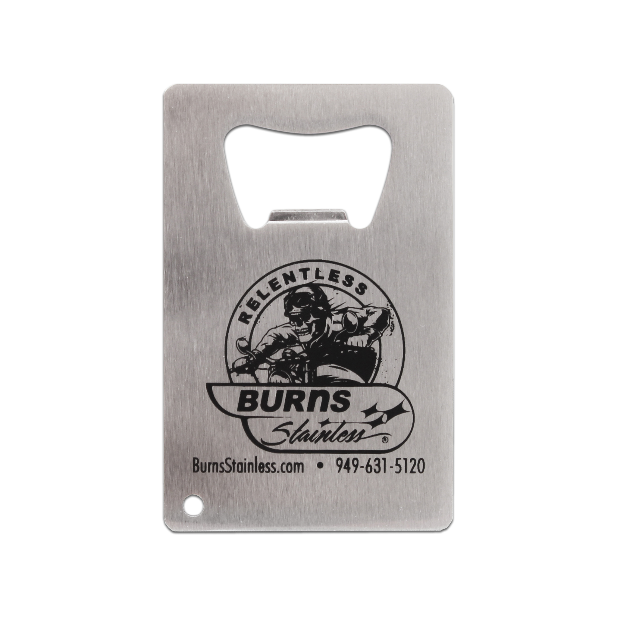 Burns Stainless - Steel Bottle Opener