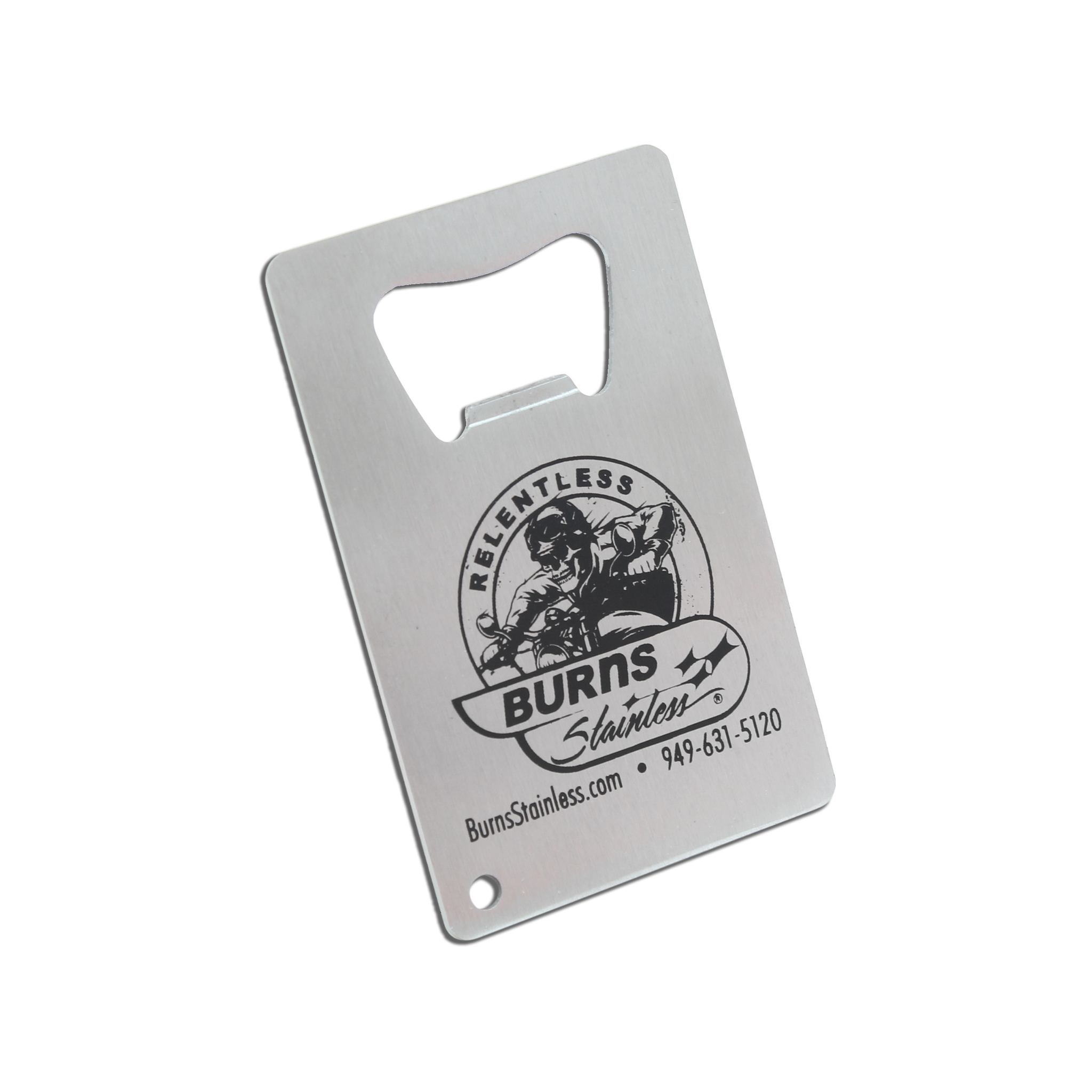 Burns Stainless - Steel Bottle Opener