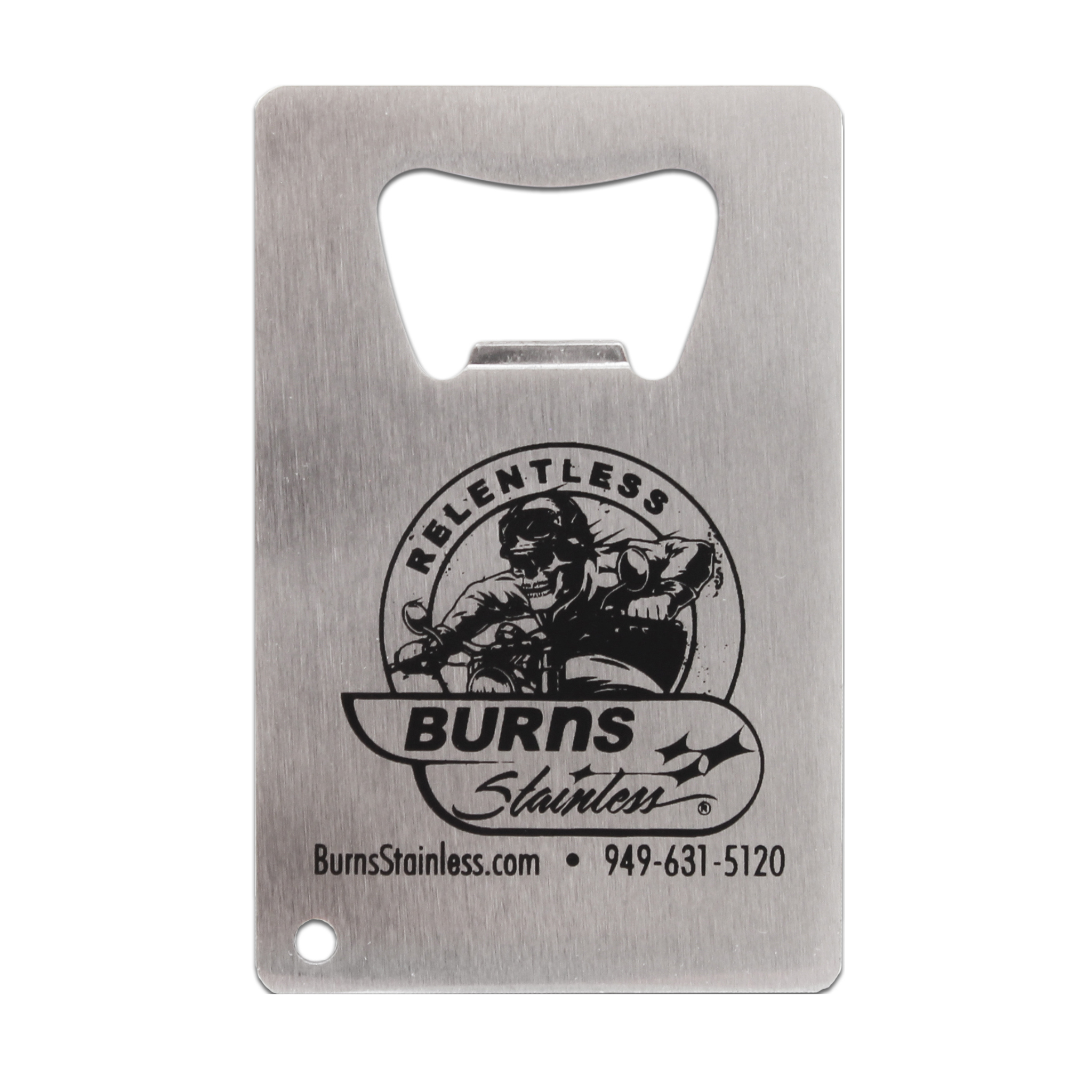 Burns Stainless - Steel Bottle Opener