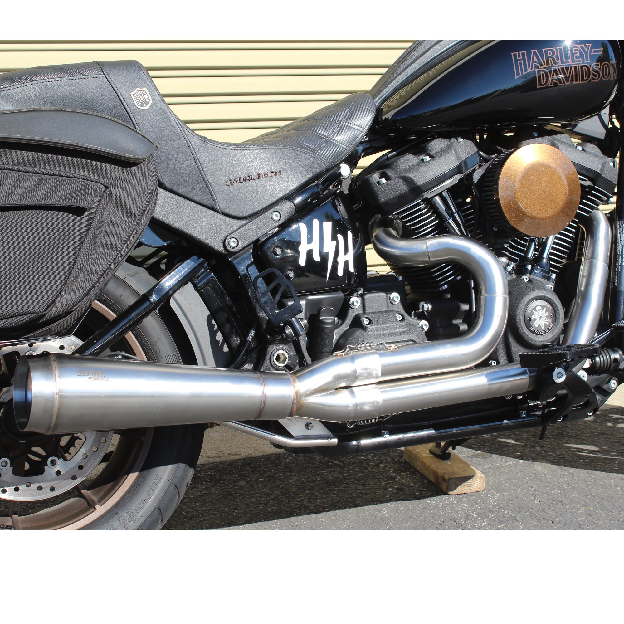 NhB Exhaust for M8 Low Rider S / ST (LrS)