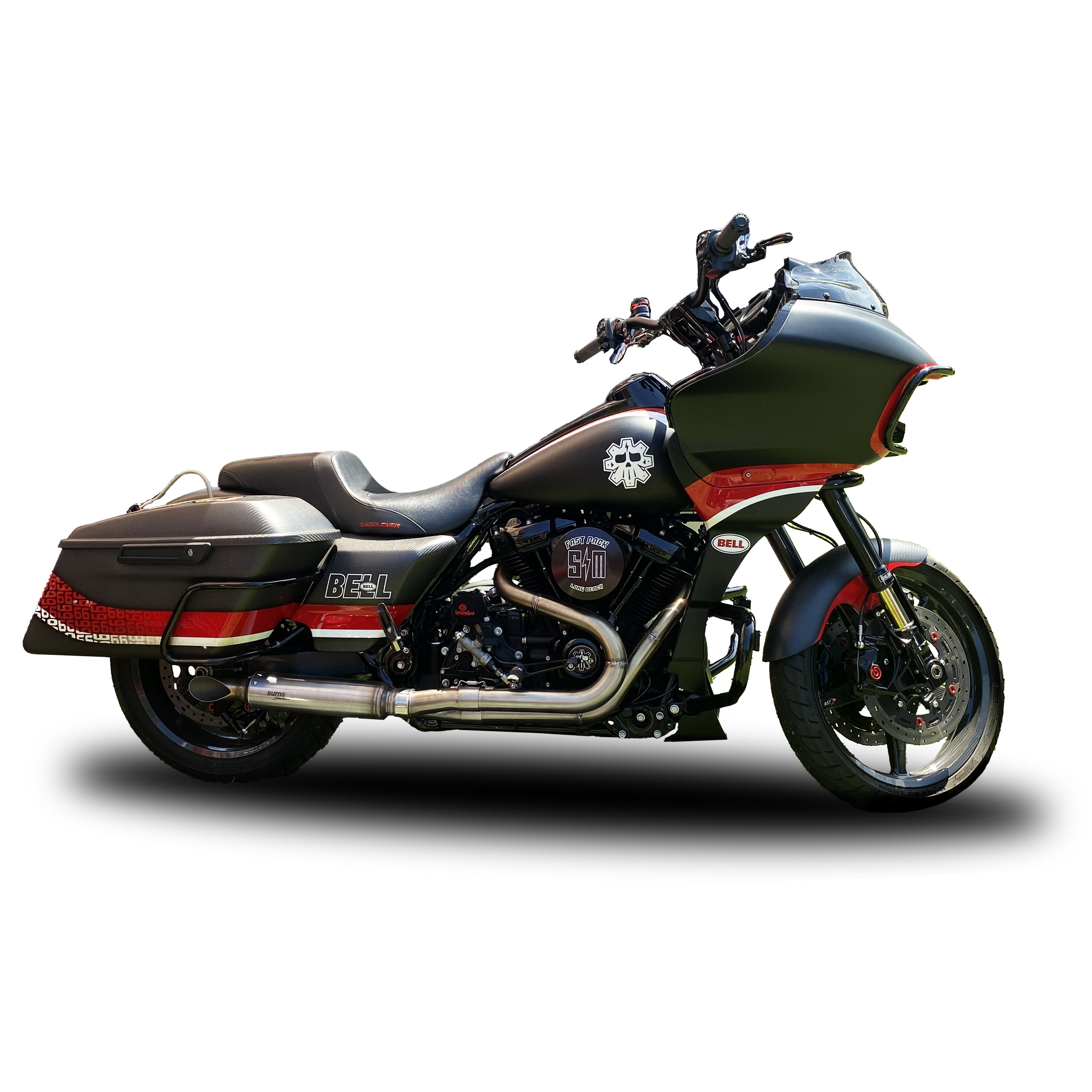 Mid-Control Performance (McP) for Harley M8 124+cid Touring with Mid-Controls