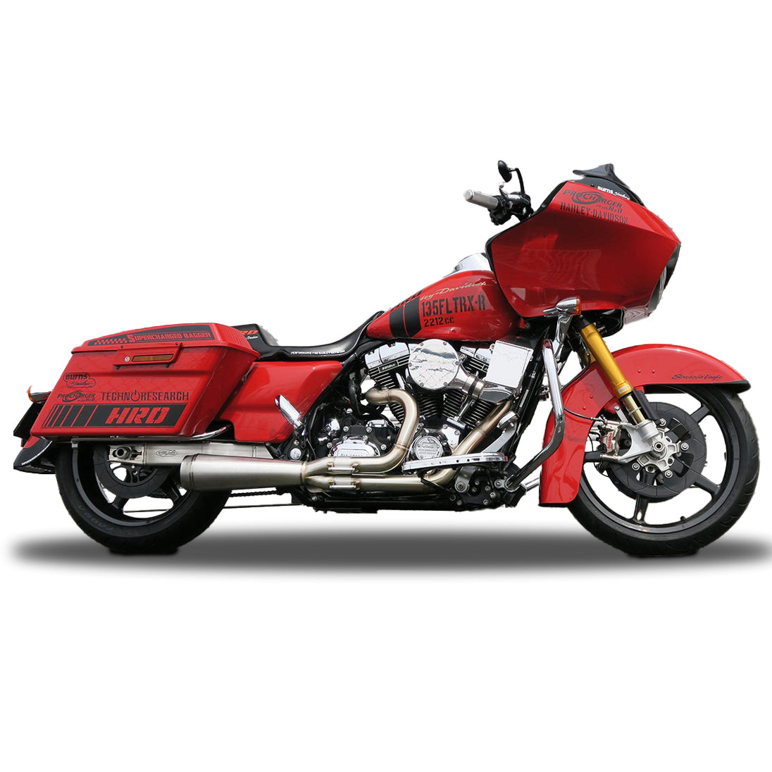 Twin-Cam Bagger (TcB) for Harley 124+cid Twin Cam Touring Bikes
