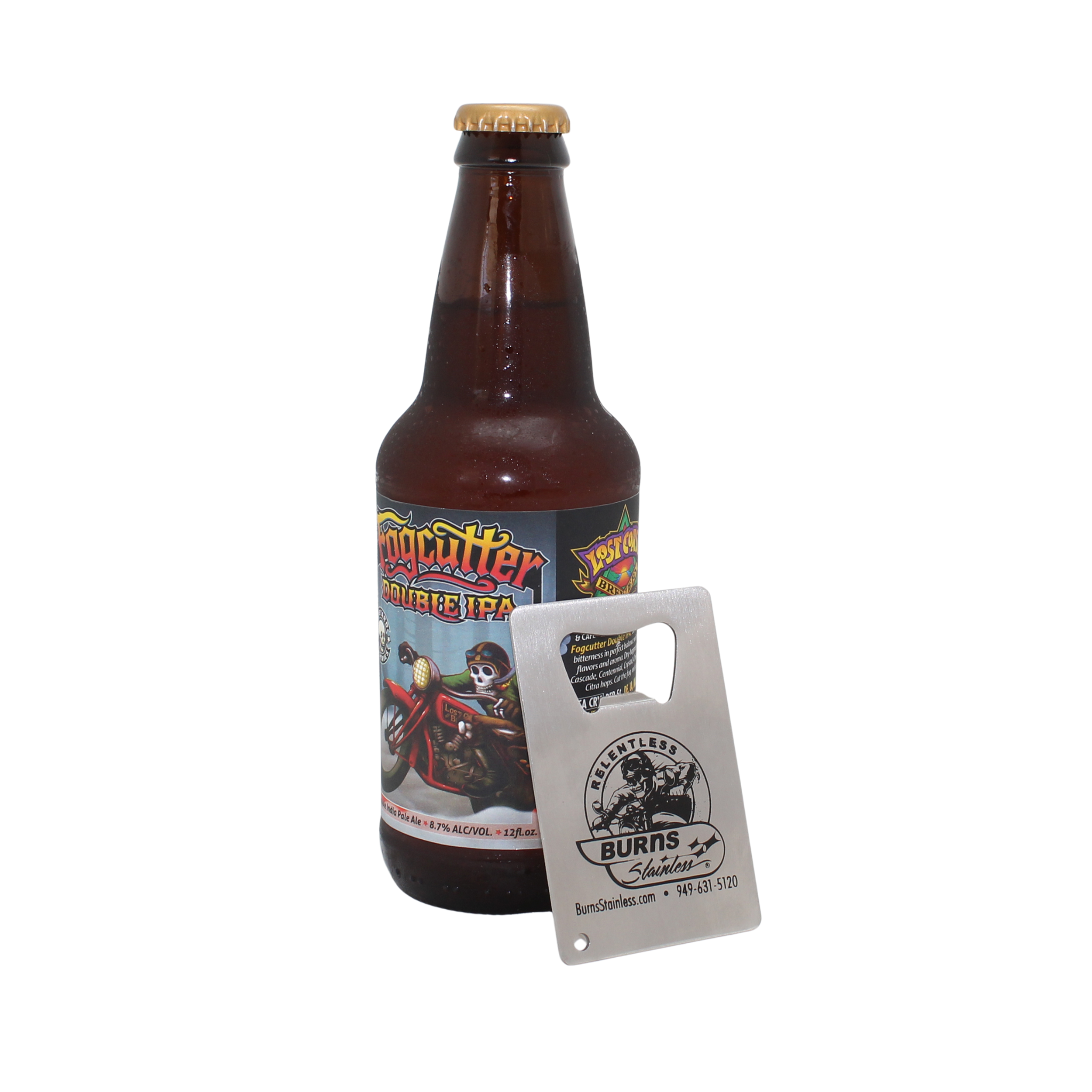 Burns Stainless - Steel Bottle Opener