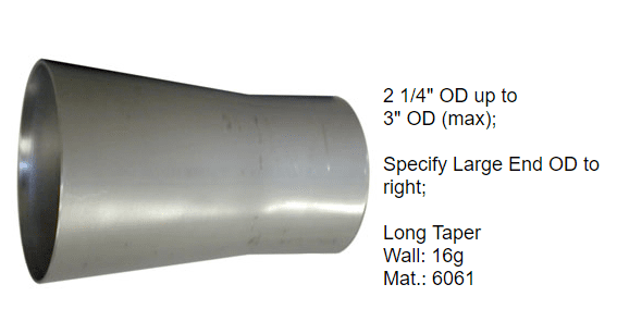 Aluminum transition for intake and cooling systems